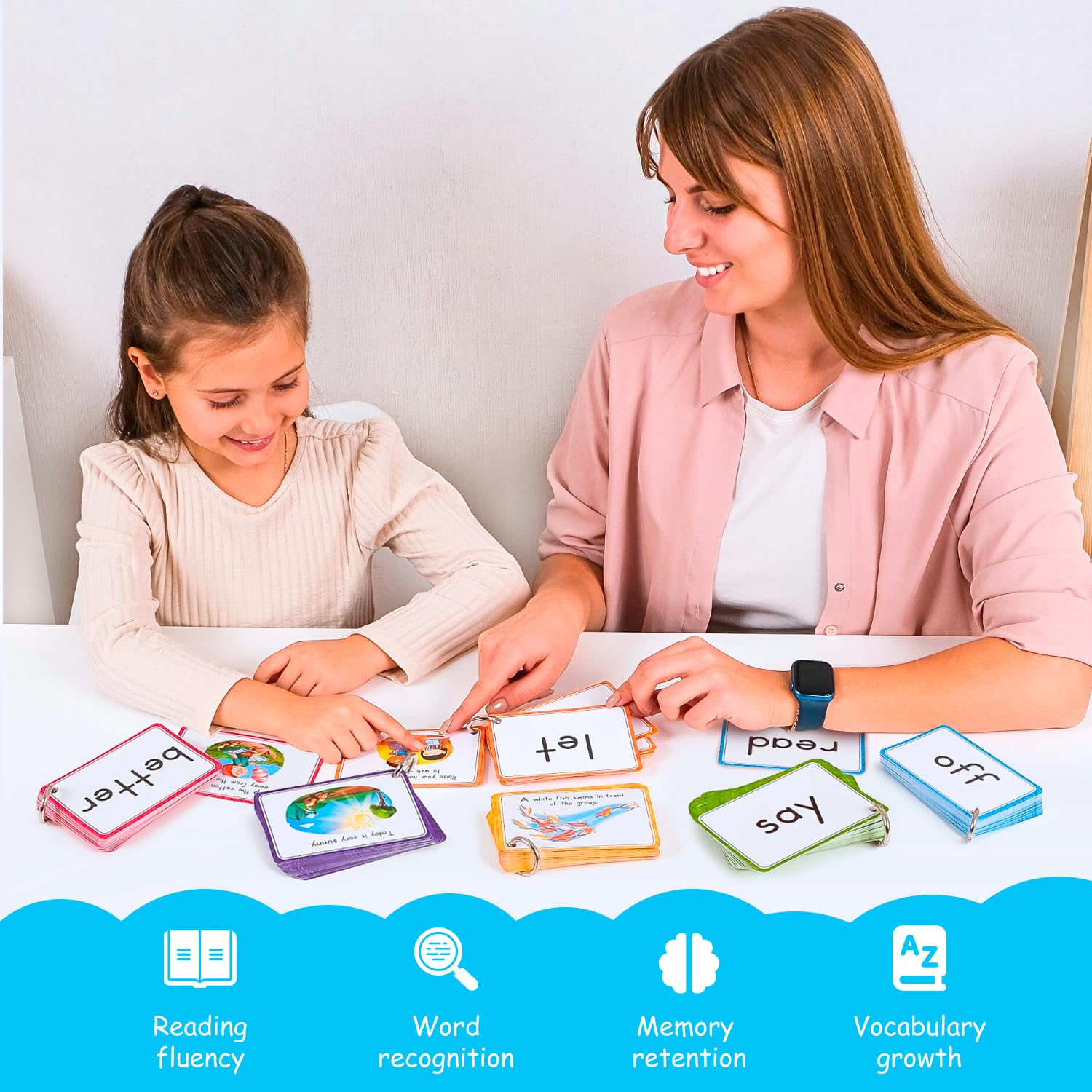 250 Dolch Sight Words Flash Cards for Kindergarten & Pre-K – Simply Magic