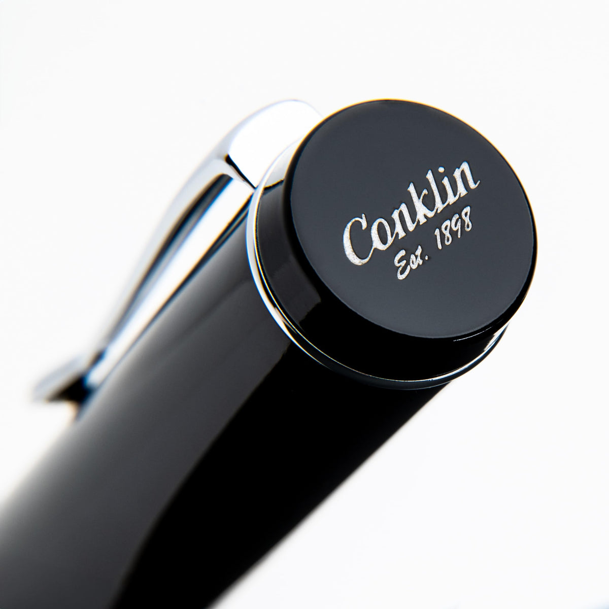 Conklin Duragraph Ballpoint Pen in Red Nights – Luxury Writing Instrument with Smooth Twist-Action