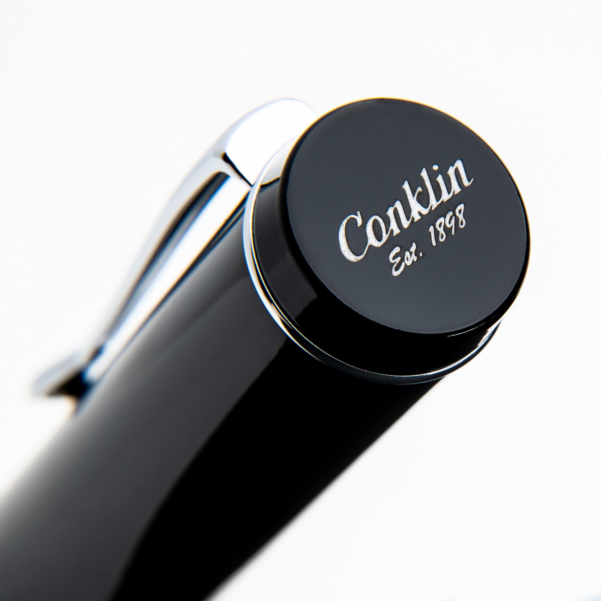 Conklin Duragraph Ballpoint Pen in Orange Nights – High-End Writing Tool with Stylish Design, Best