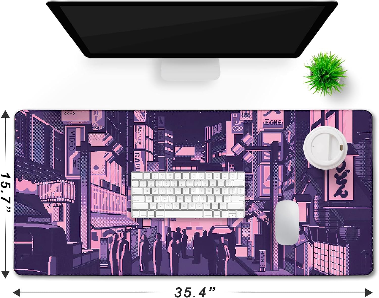 Large Mouse Pad Office Desk Pad Gaming, Kyoto