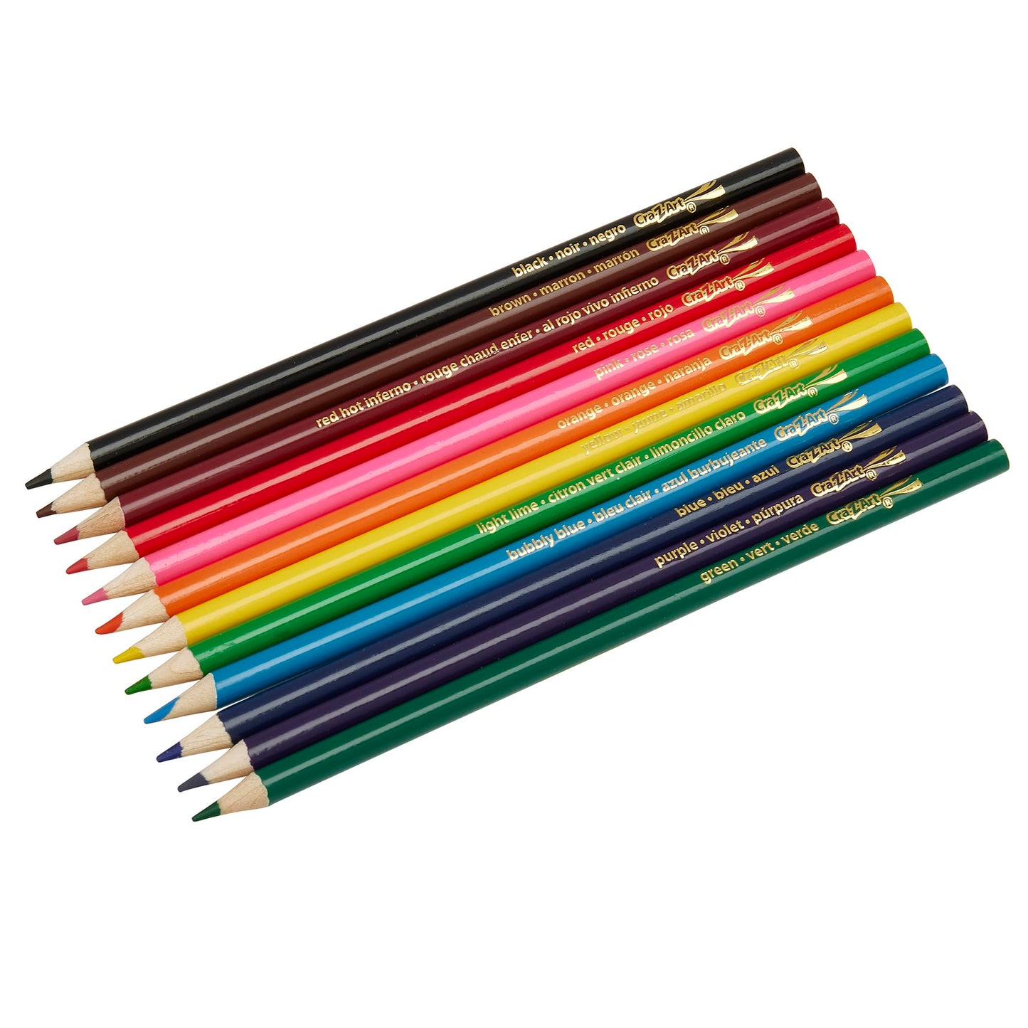 Cra-Z-Art Colored Pencils Bulk Pack, 12 Count (Pack of 12), 144 Total Pencils, Pre-Sharpened