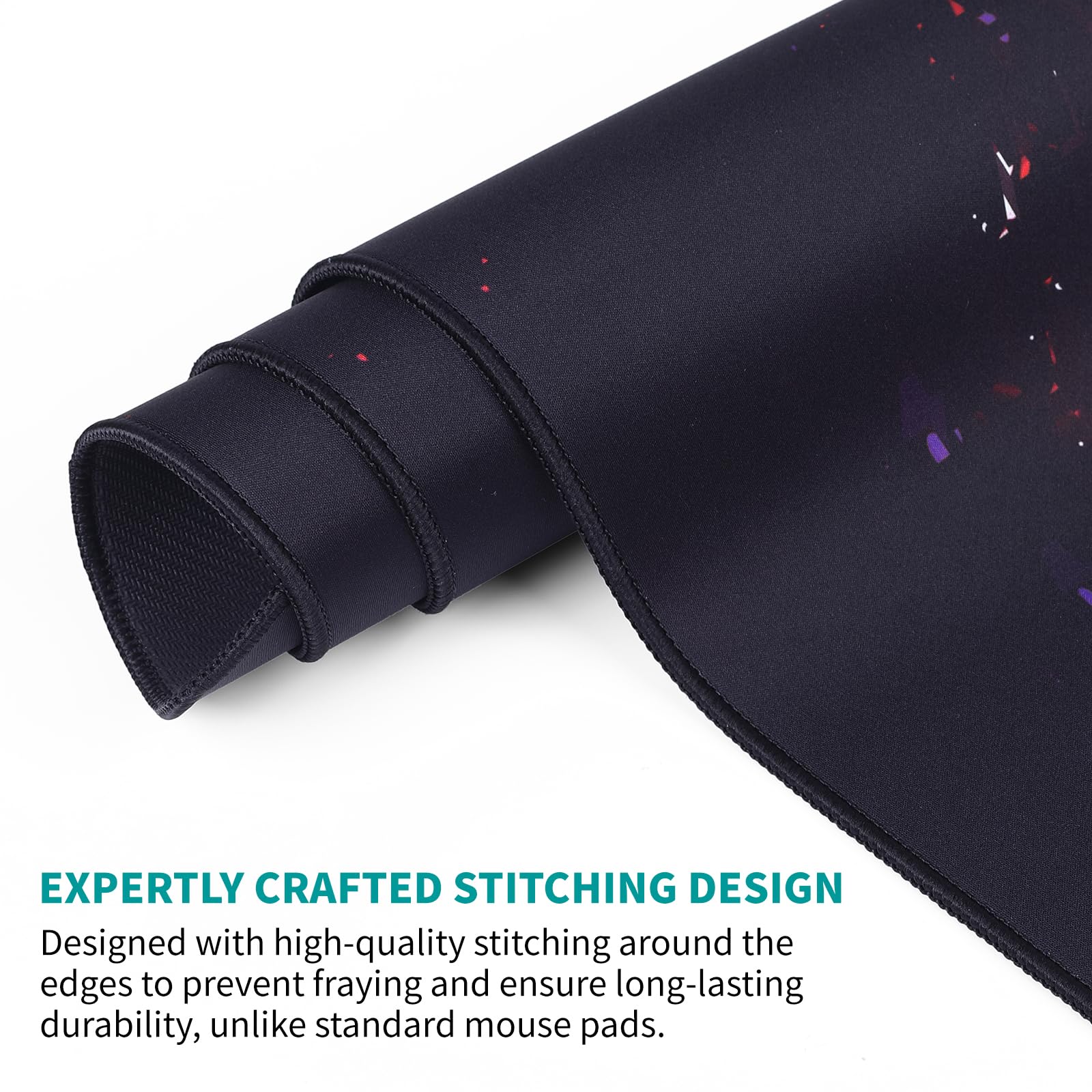 TIDALSOIL XXL Gaming Mouse Pad, 35.4x15.7 in Extended Desk Mat