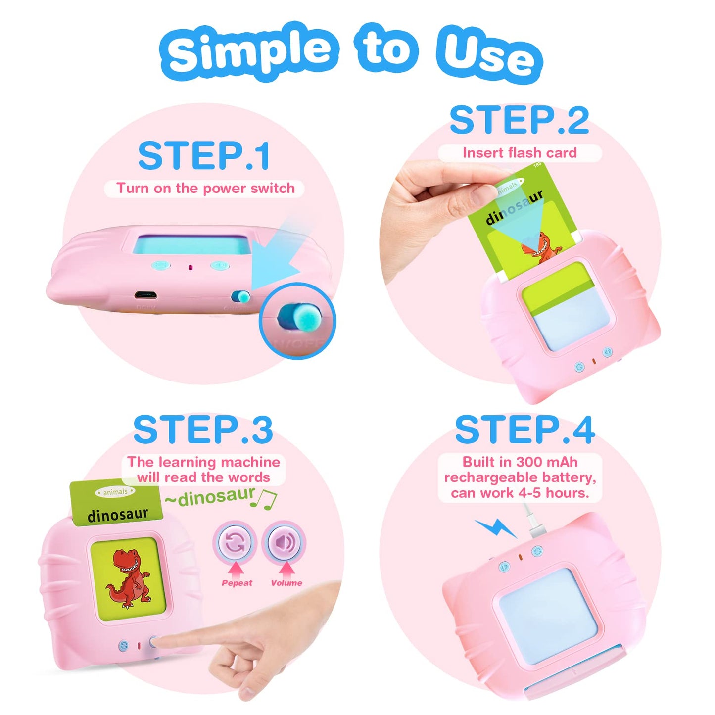 TimingSXD 161 Cards Spanish Flash Cards for Kids,Bilingual Flash Cards for Toddler/Beginning