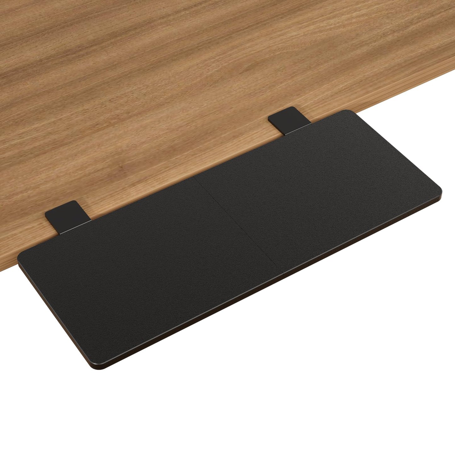 Suptek Clamp-on 9.5 x 23.6 inch Desk Extender, Wrist Support, Foldable Keyboard Tray Platform