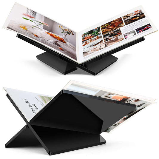 Large Acrylic Book Stand Holder for Display and Reading 12.5" x 9.5" x 5.7"
