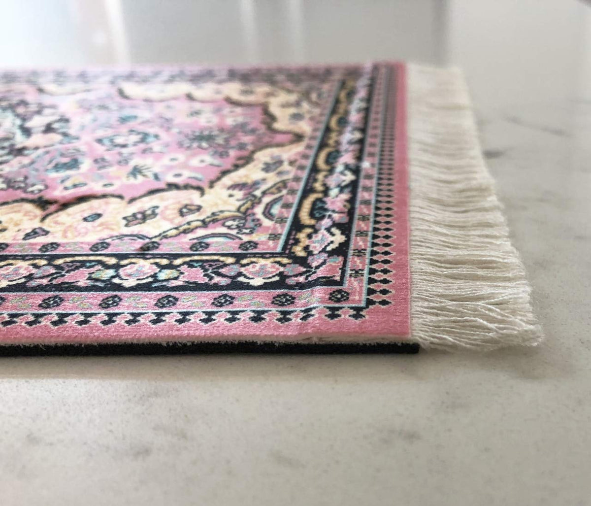 Computer Carpet Mouse Pad | Oriental Style Rug Mouse Mat