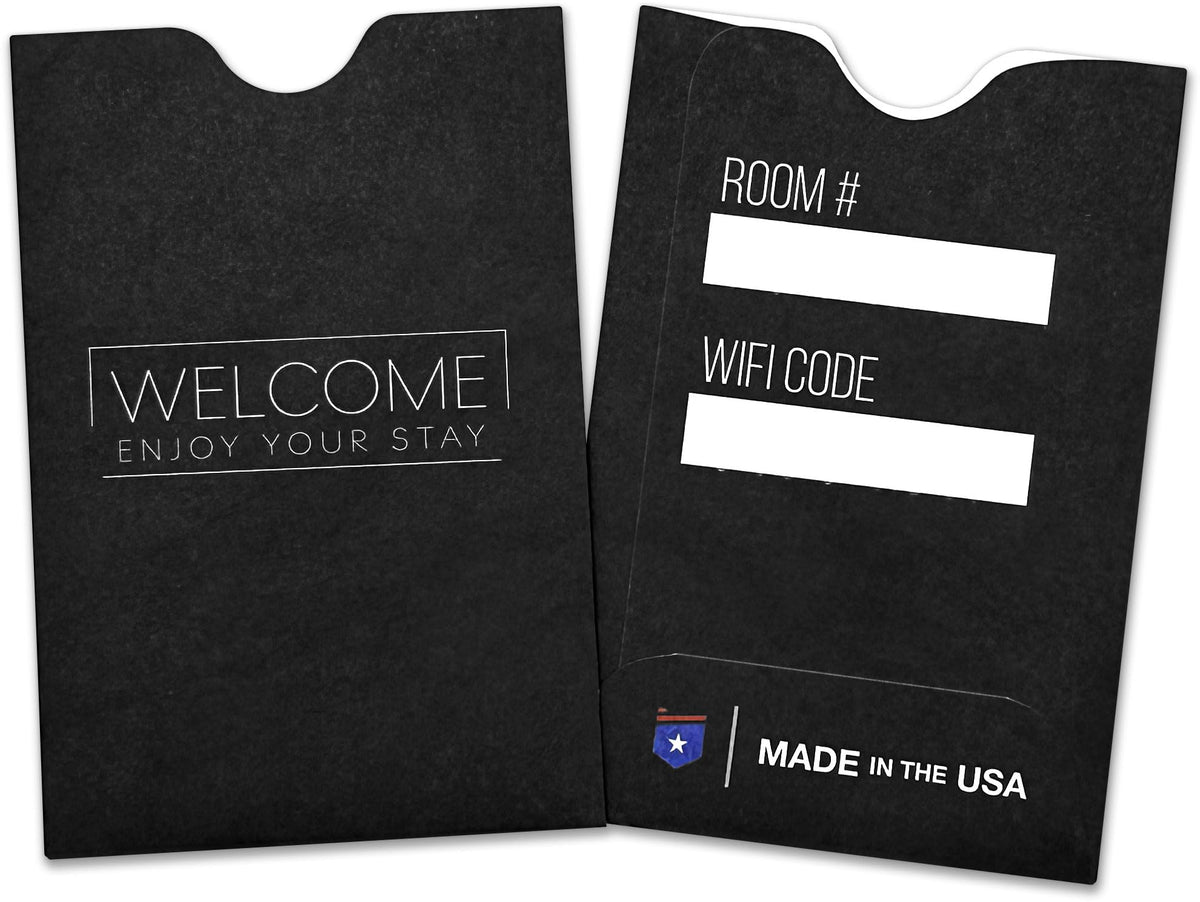 Guardian Key Card Holder Sleeves, Pack of 500 Small Envelopes for Hotel Key Cards, Gift Cards