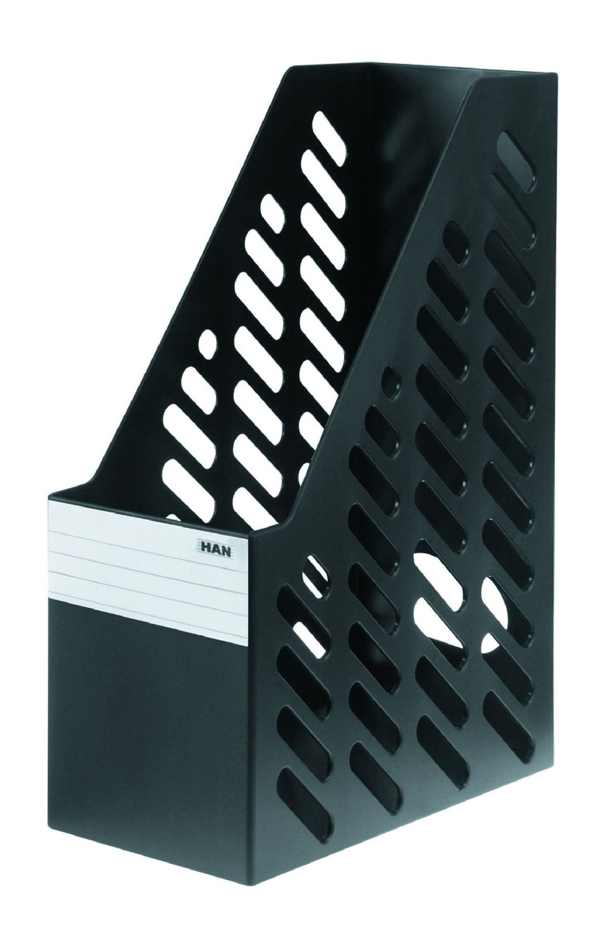 Han Klassik XXL 115 x 248 x 145/ 320mm C4 Size Magazine File with Label - Black
