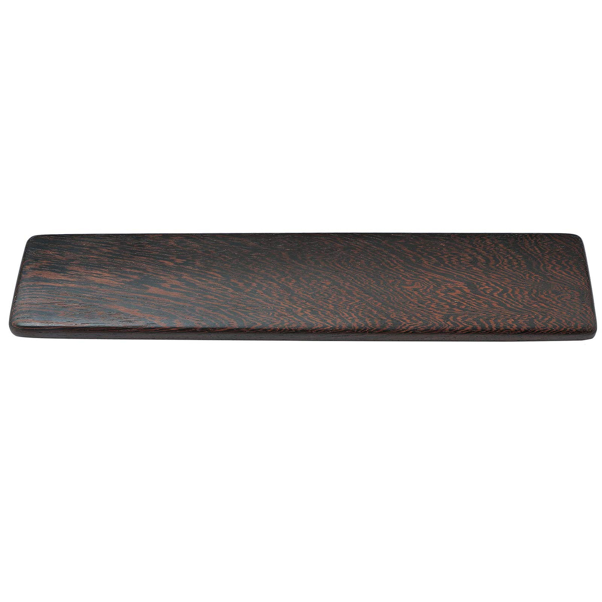 Wooden Keyboard Wrist Rest and Mouse Pad - Solid Wood Palm Rest Guard, Wenge, 14.2in