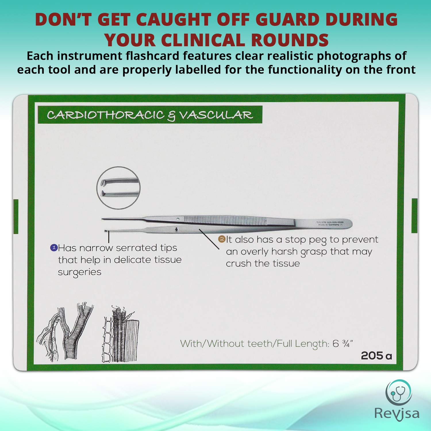 Surgical Instrumentation Flash Cards for Technologists Exam, Medical Students, Operating Room