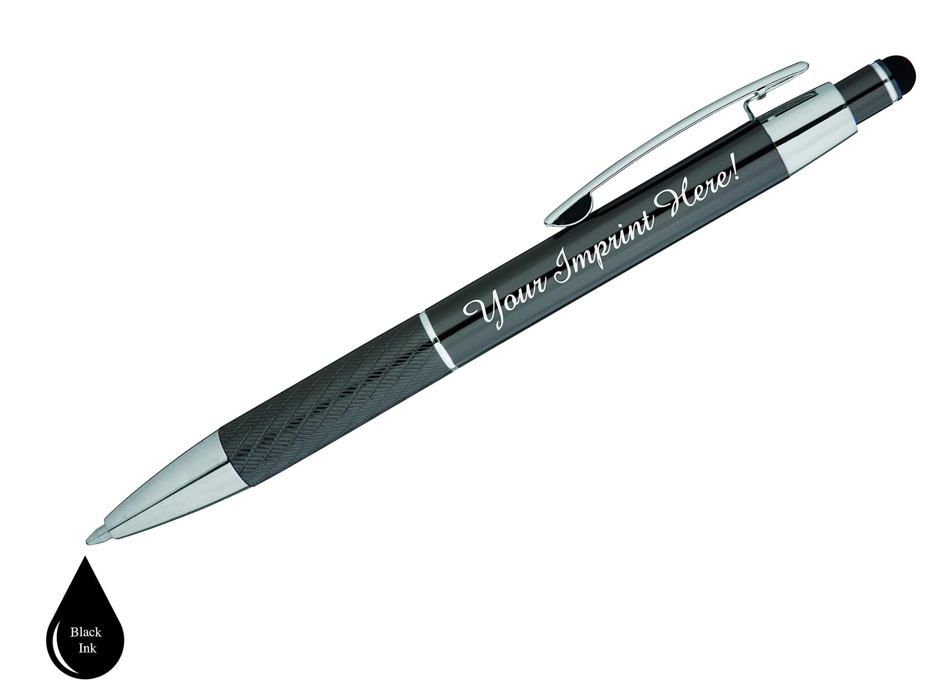 ExpressDesigns™ - Personalized Pens Gift Set - 2 Pack of Metal Pens w/gift box - Luxury Ballpoint
