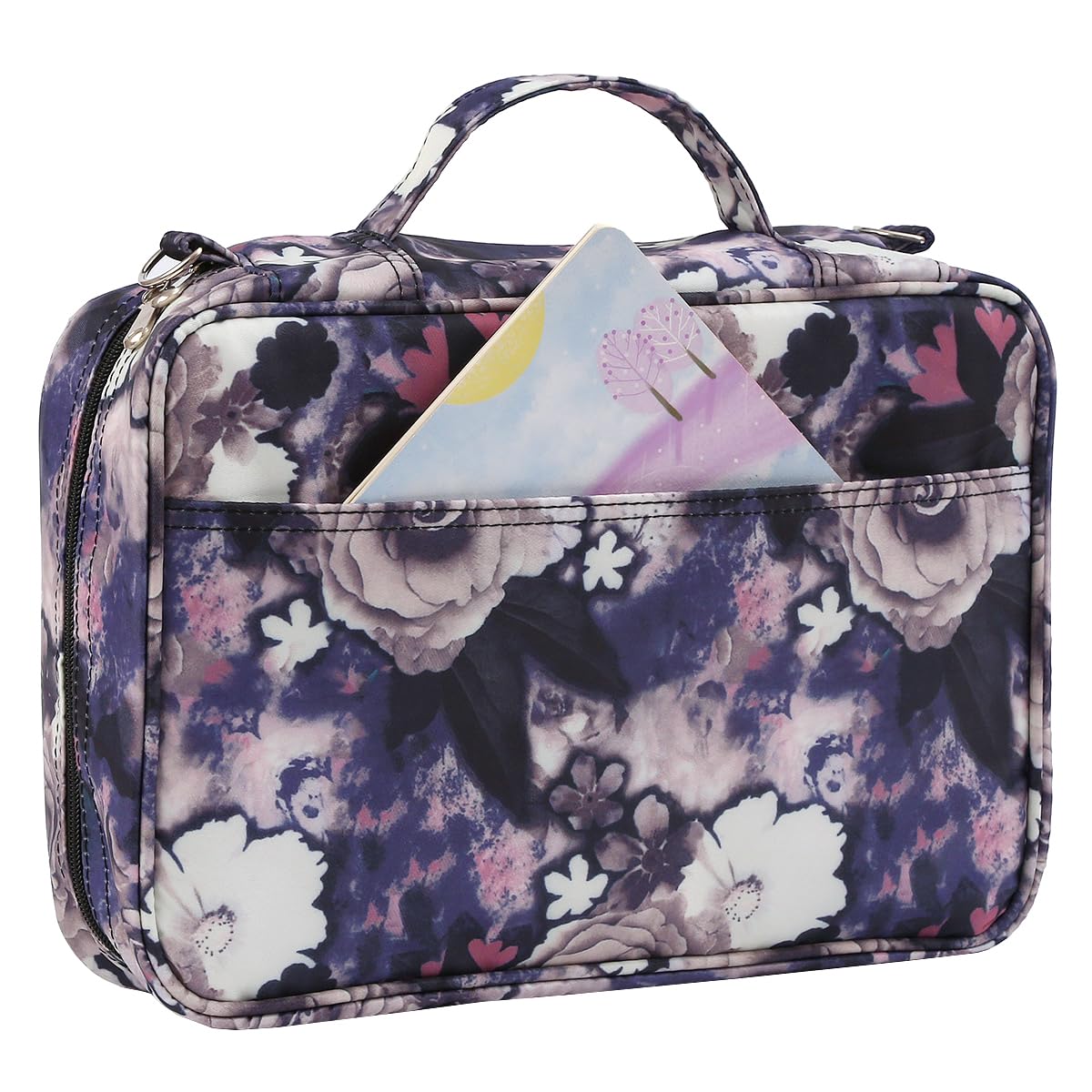 Lbxgap 300 Slots Colored Pencil Case w/Handle & Shoulder Strap