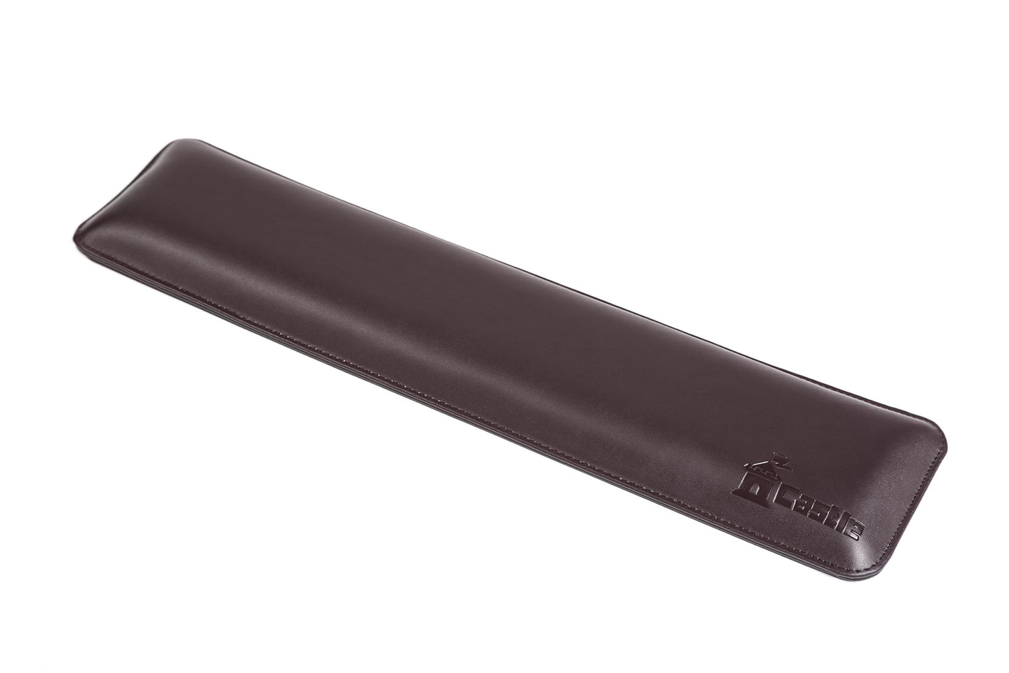 Bailey Full Size by Castle - Leather Ergonomic Computer Wrist Rest Pad for Keyboards with Around