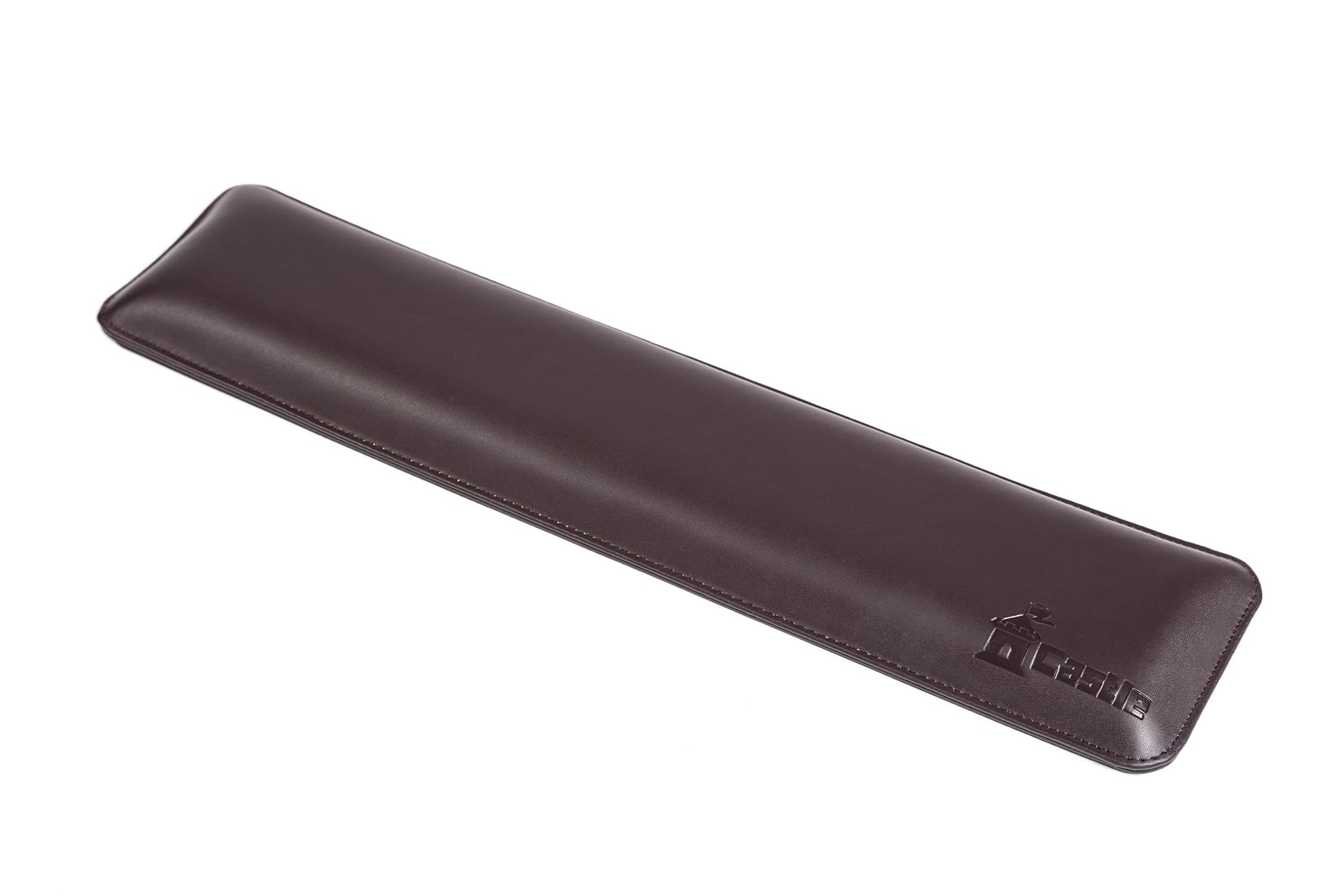 Bailey Full Size by Castle - Leather Ergonomic Computer Wrist Rest Pad for Keyboards with Around