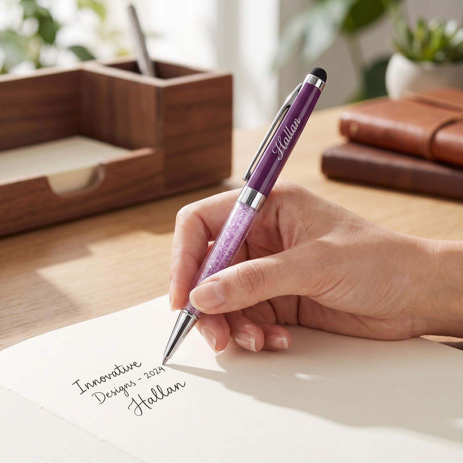 Ancolo Personalized Business Pens - Gift for Nurse, Office, Hotel Lobbies