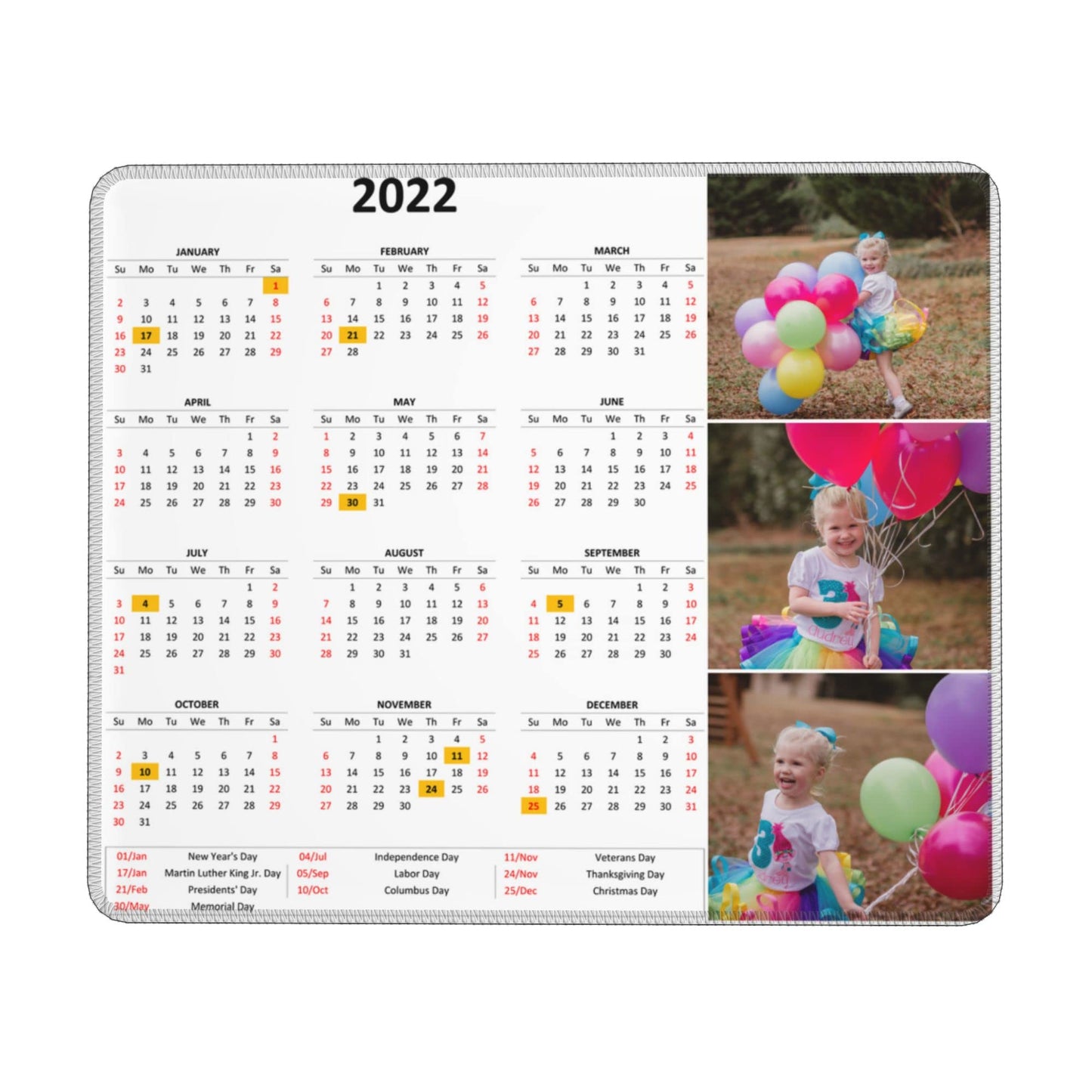 Custom Mouse Pad Personalized Photo Moues Pad with Your Image/Text for Office Gaming Computer Desk