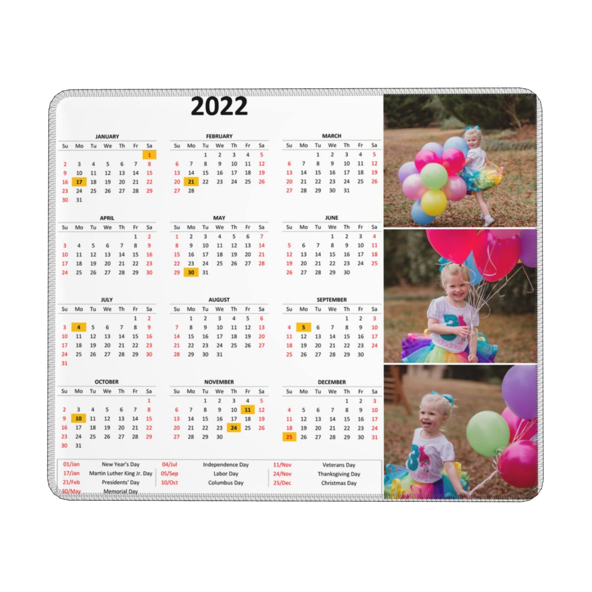Custom Mouse Pad Personalized Photo Moues Pad with Your Image/Text for Office Gaming Computer Desk