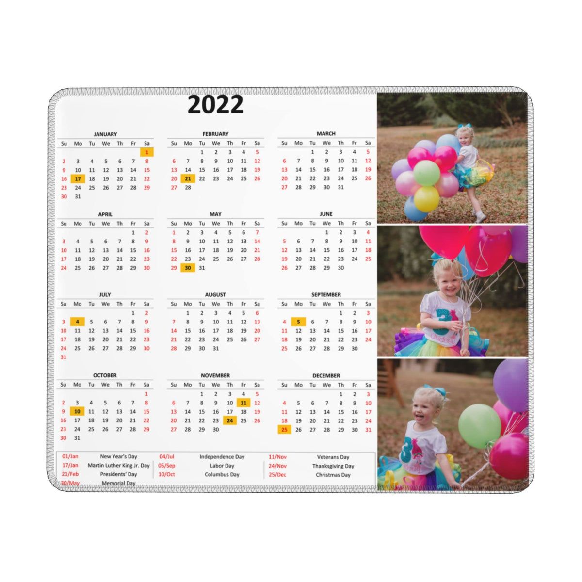 Custom Mouse Pad Personalized Photo Moues Pad with Your Image/Text for Office Gaming Computer Desk