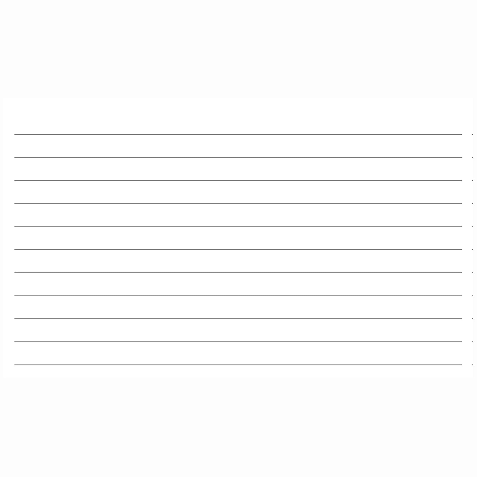 Colonial Cards: 150 Color Cardstock 3" x 5" Index Cards, White, Lined Landscape Format