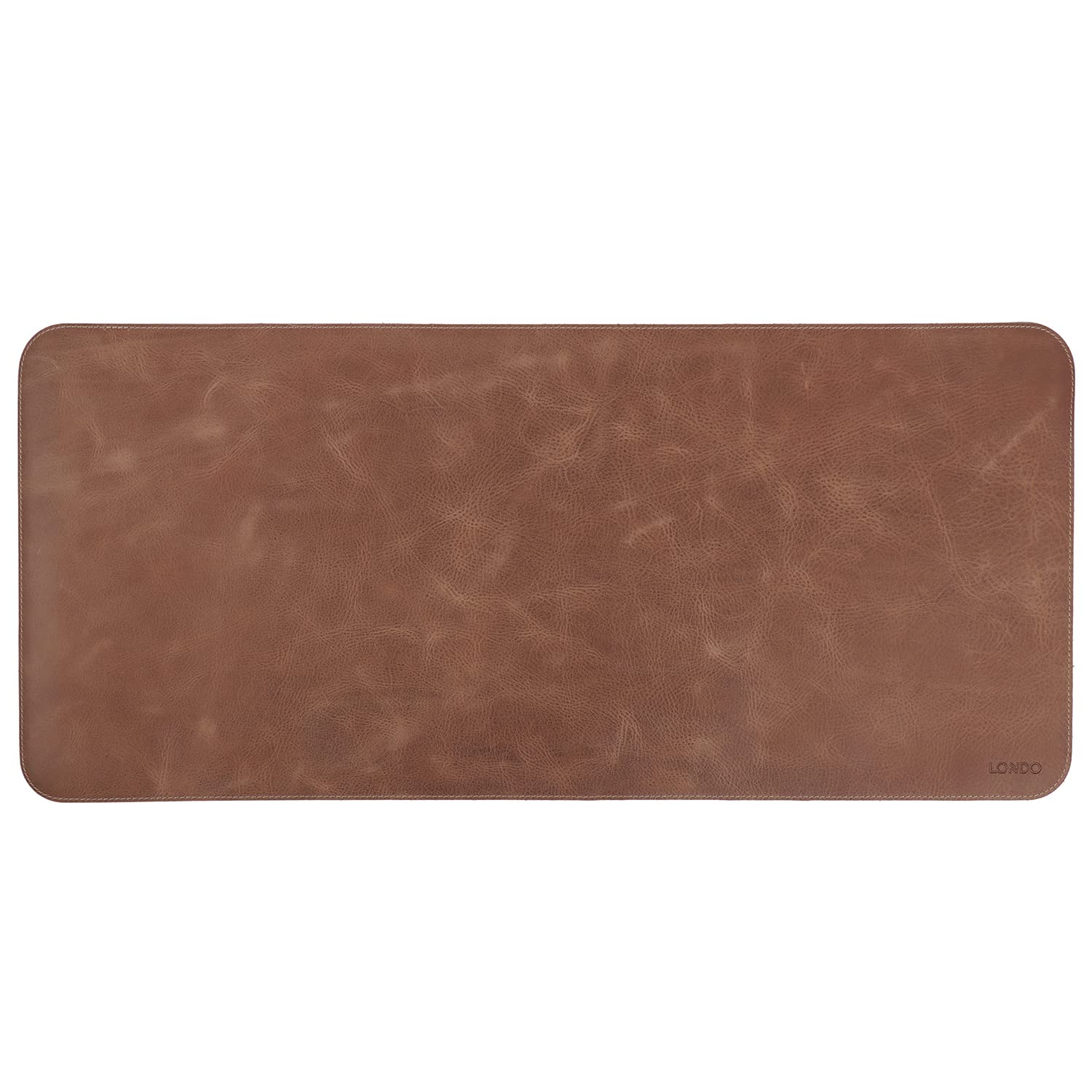 Londo Top Grain Leather Extended Mouse Pad – Large Desk Mat for Office & Gaming, Smooth Writing