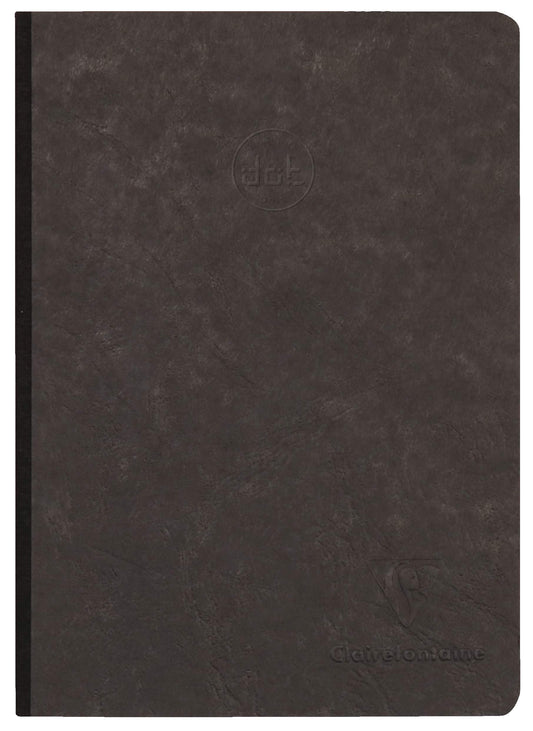 Clairefontaine - Ref 795431C - Age Bag Clothbound Notebook (192 Pages) - A5 Size, Dot Grid Rulings