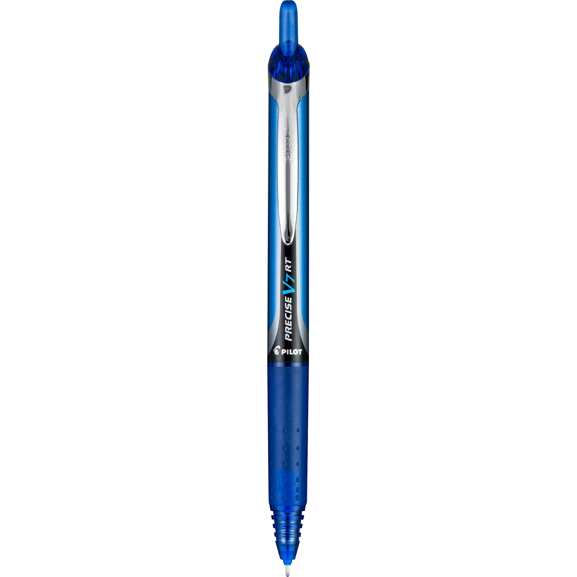 PILOT Precise V7 RT Liquid Ink Rollerball Pens, Blue Ink Pens, 8-Pack