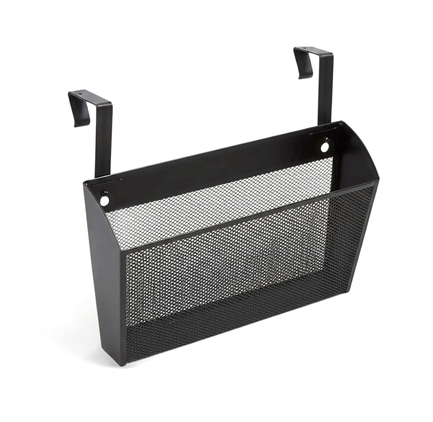 Staples TRU RED Mesh Letter Wall File, 1 - Pocket, Black - Wall - Mounted File Organizer for Mail
