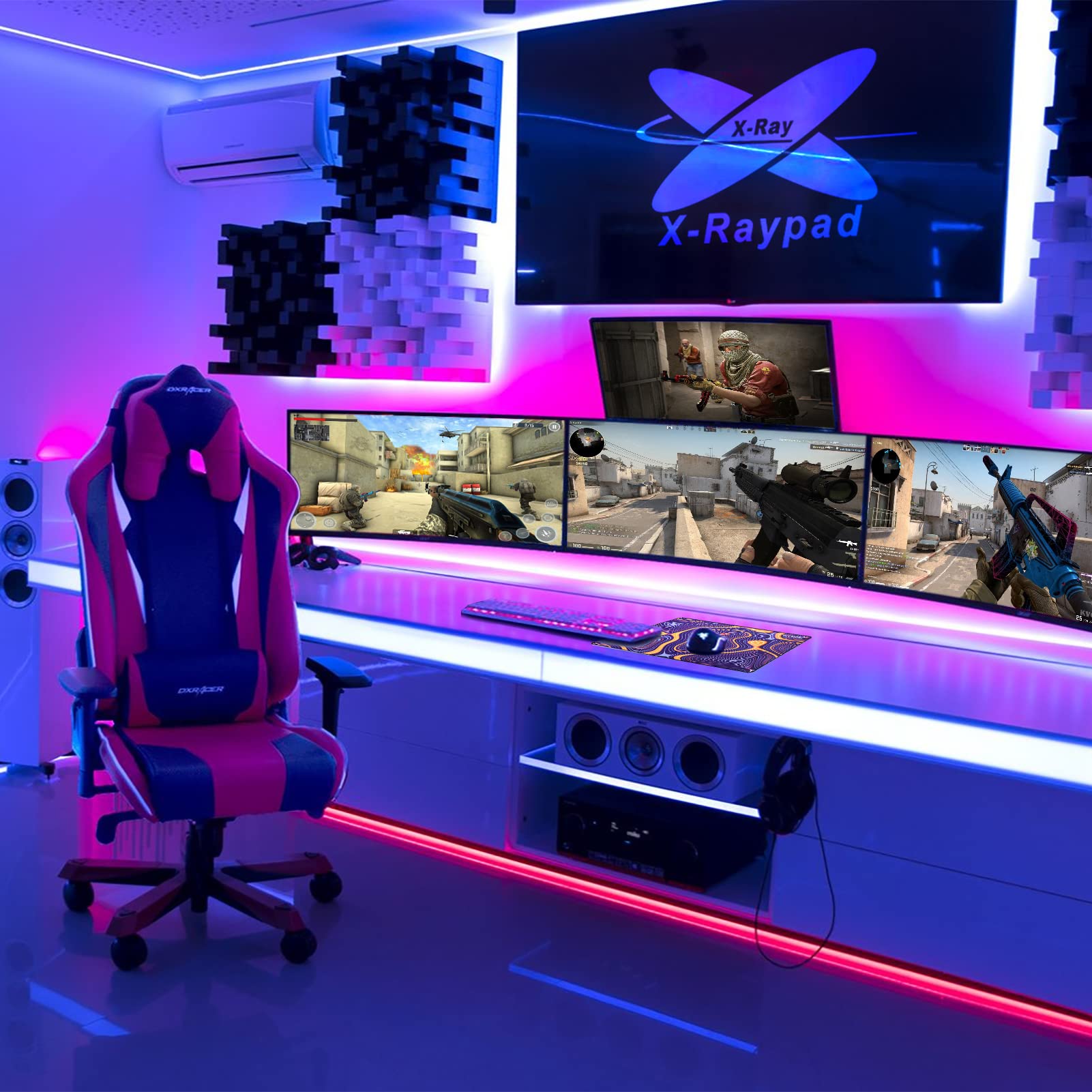 X-Raypad Aqua Control Plus ROB Gaming Mouse Pad, Ultra-High Precision Mouse Pad with Perfect Speed
