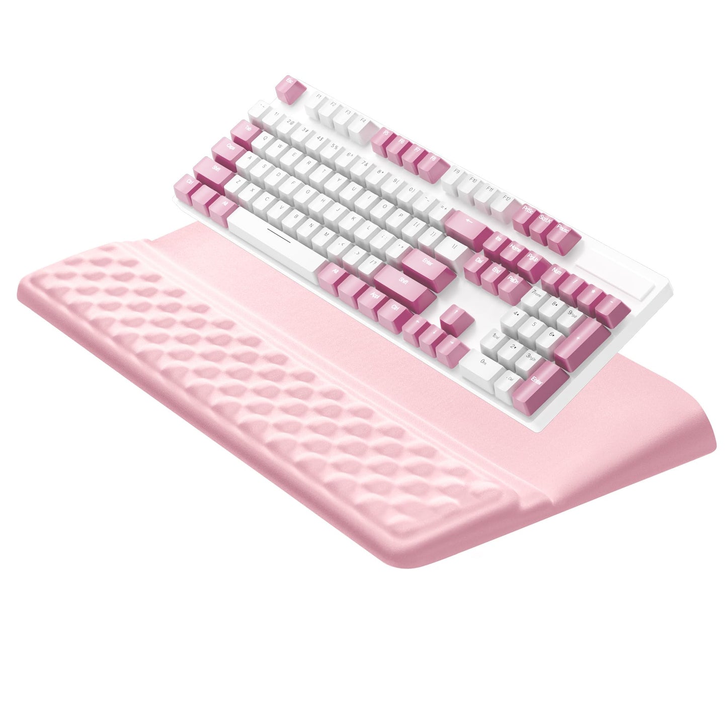 Ospelelf Keyboard Wrist Rest Pad, Comfy Ergonomic Keyboard Stand Riser Holder, Computer Wrist