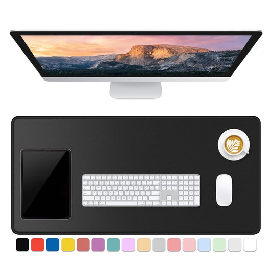 Dapesuom Large Gaming Mouse Pad, Extended Mouse Mat with Stitched Edges, Full Size Keyboard Pad