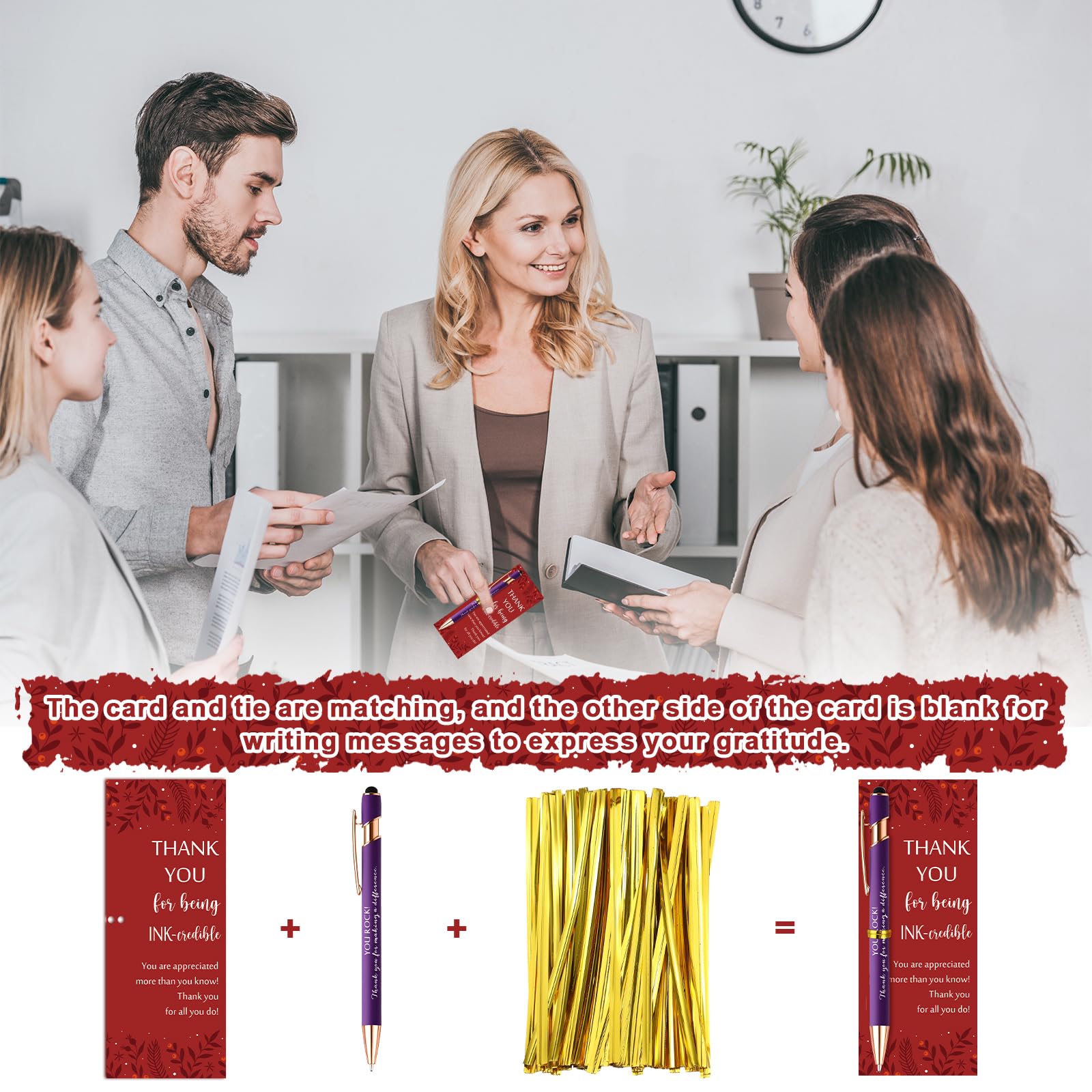 Resurhang 30 Set Employee Appreciation Pen Gift Bulk