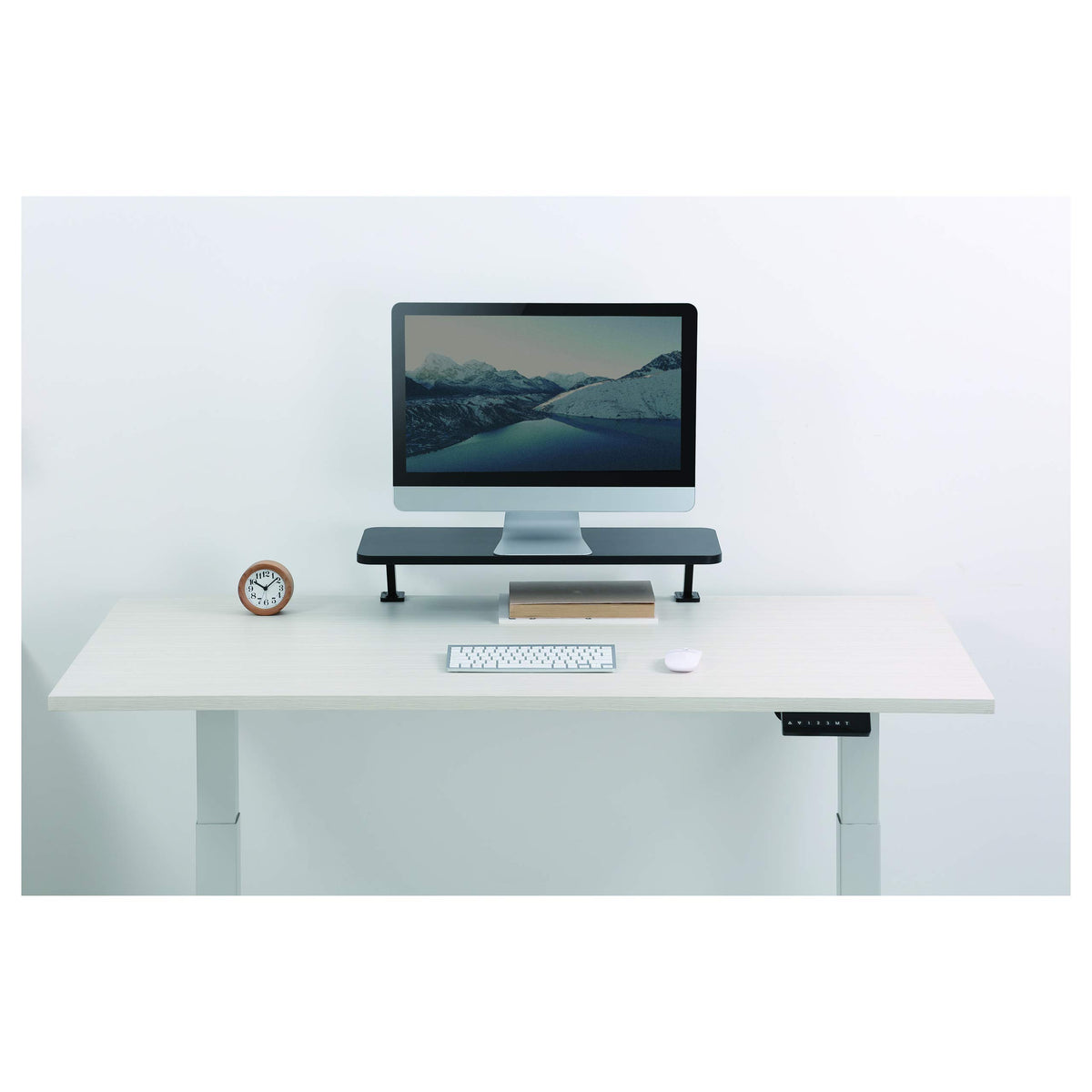 StarTech.com Monitor Riser Stand - Clamp-on Monitor Shelf for Desk - Extra Wide 25.6" (65 cm) for