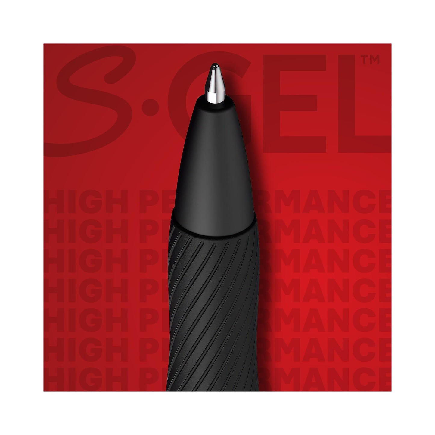 Sharpie S-Gel Retractable Gel Pens, Medium Point, 0.7mm, Black Ink, 22-Count