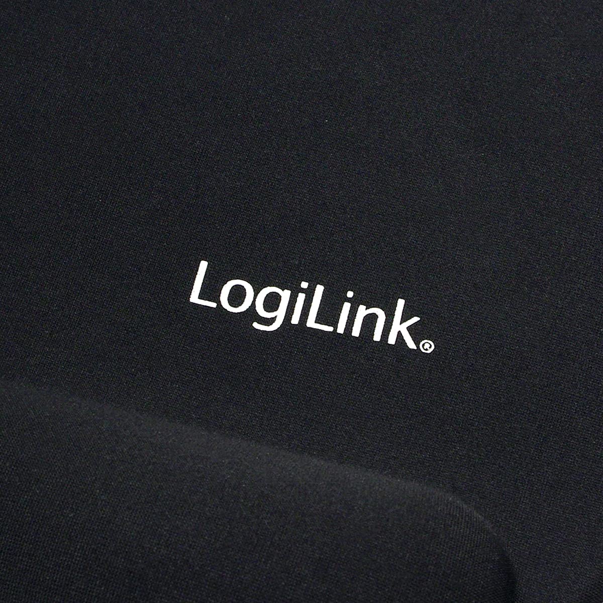 Logilink Mousepad with Gel Wrist Rest - Black