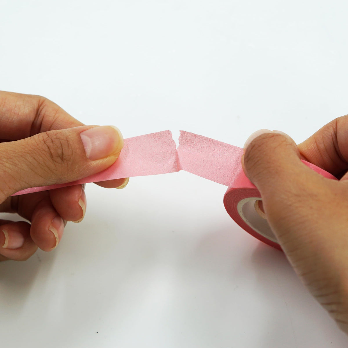 SIDAZON Light Pink Foil Washi Tape for Wall Decorative Tape for Crafts Washy-Tape Mirror Tape