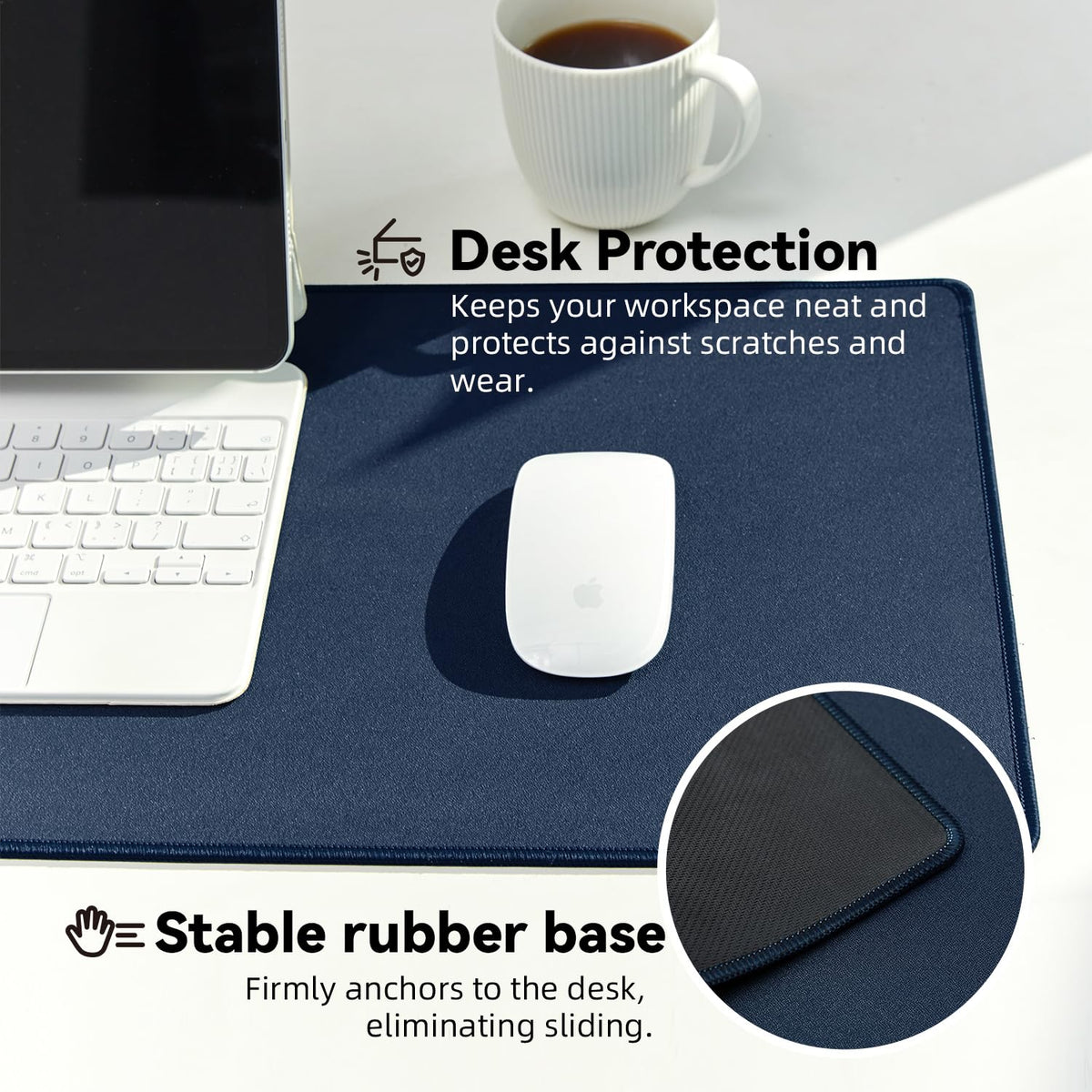 Reniteco Waterproof Large Office & Gaming Mouse Pad, 35.4" x 15.7" x 0.12"