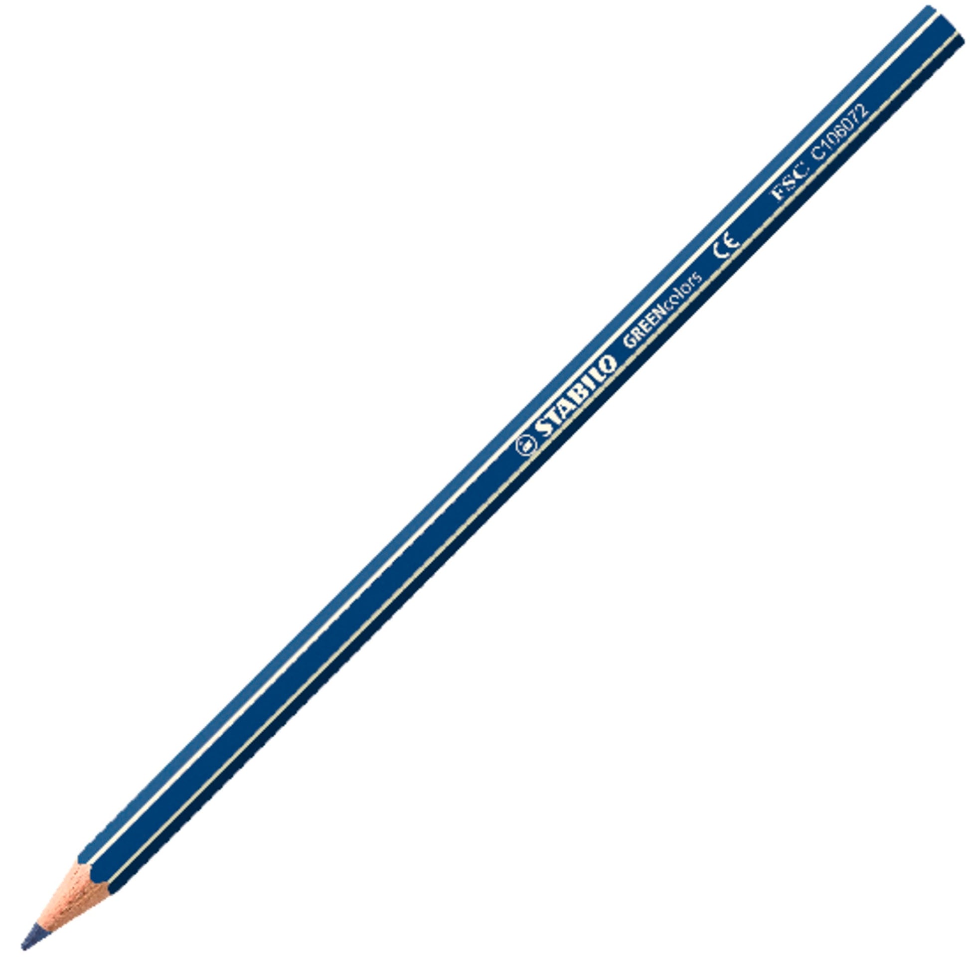 STABILO Eco-Friendly Colouring Pencil GREENcolors ARTY - Pack of 24 - Assorted Colors