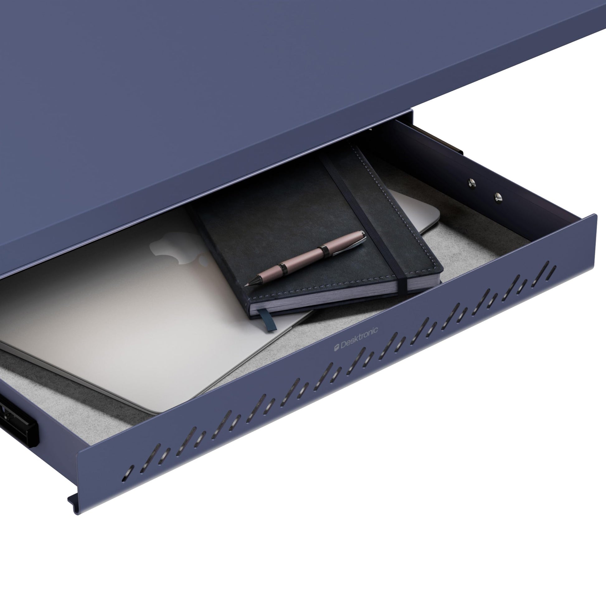 Desktronic Under Desk Drawer — Hidden Under-Desk Storage Organizer, Easy Install, Large Capacity