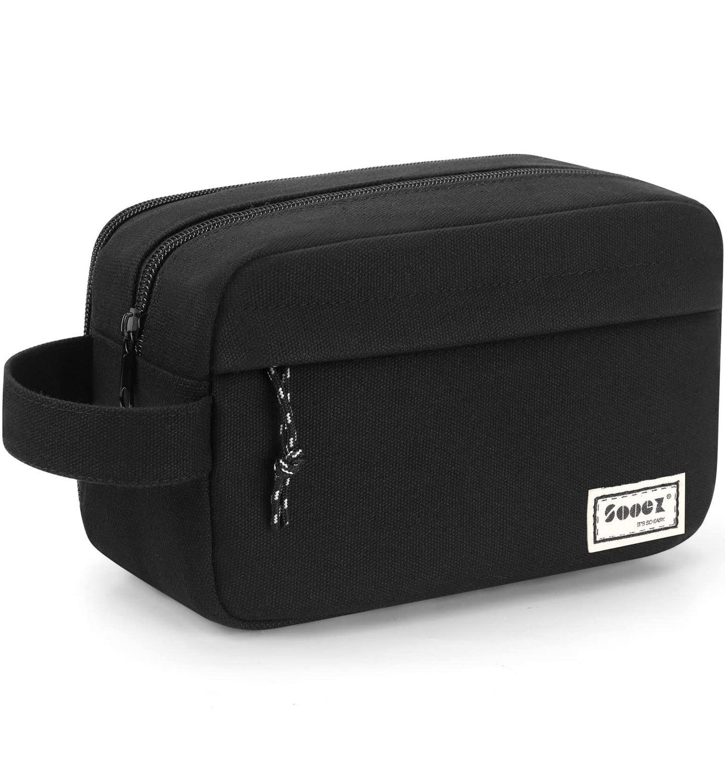 Sooez Big Capacity Pencil Case, Upgraded Canvas Pencil Pouch Large Pencil Bag Organizer, Separate