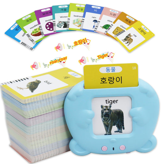 MAYAPHILOS 510 Words English and Korean Talking Flash Cards Bilingual