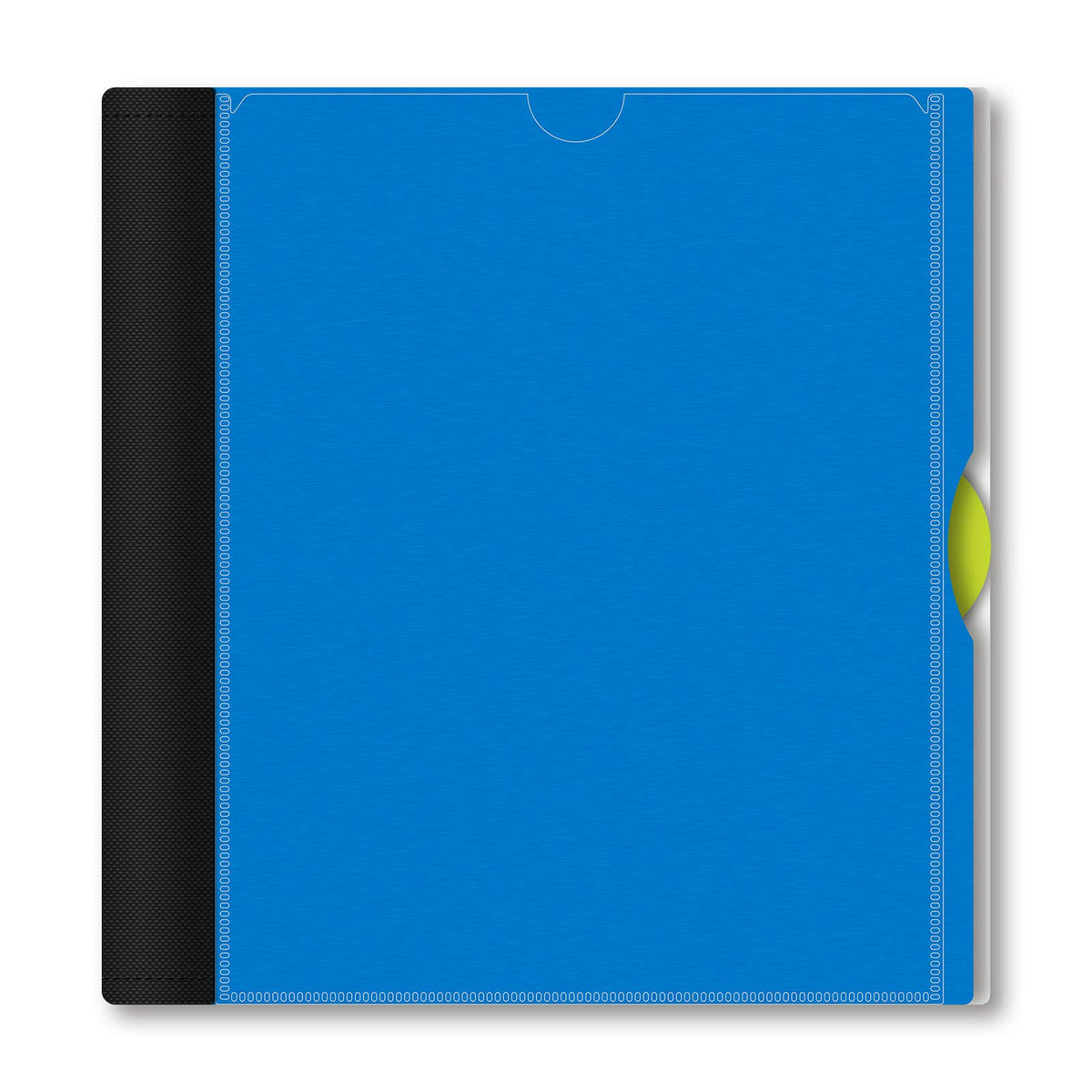 iScholar IQ+ 1-Subject Poly Cover Wirebound Notebook, College Ruled, 11 x 8.5 Inch Sheet Size, 100