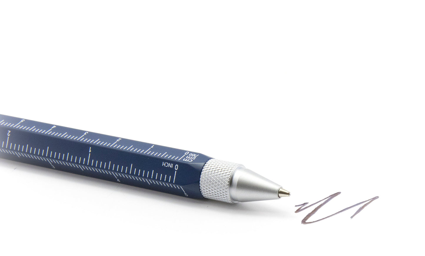 Troika Construction Ballpoint Pen, Blue (PIP20BL)