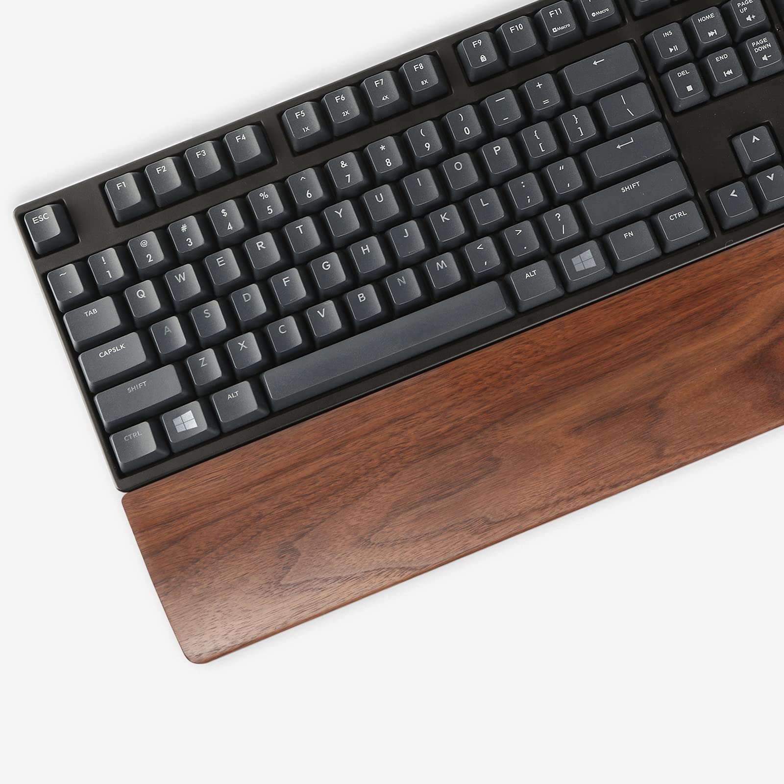 Faluber Wooden Wrist Rest, 17.3-inch Length and 20mm Thickness for Full-Sized Keyboard, Palm Rest