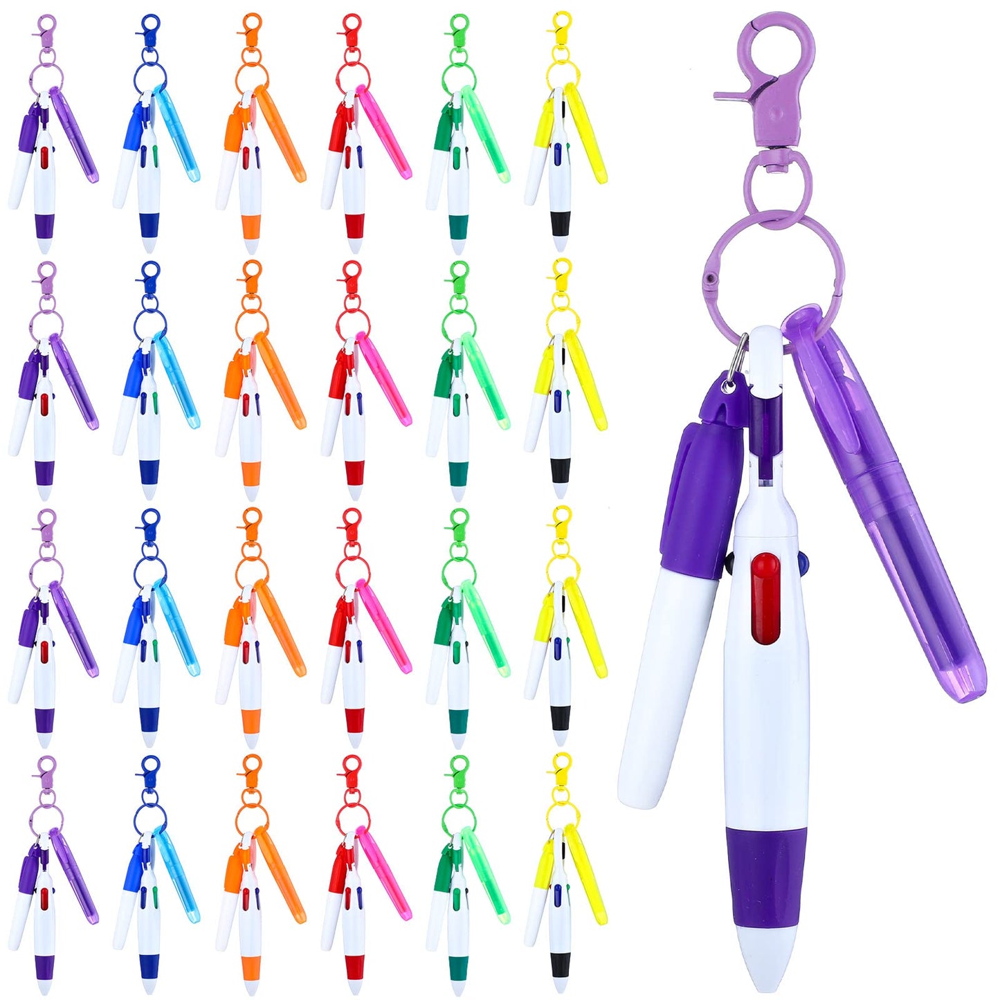 Sherr 100 Pcs Nurse Pen Set, Badge Reel Accessories Gift, Multi Colors