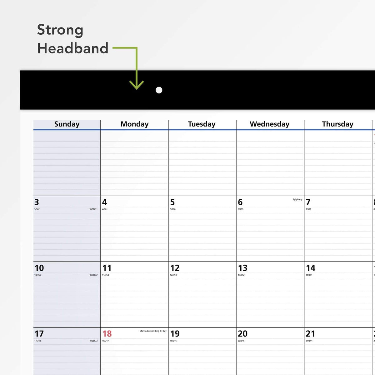 2021 Desk Calendar by AT-A-GLANCE, Monthly Desk Pad, 22" x 17", Standard, QuickNotes (SK7000021)