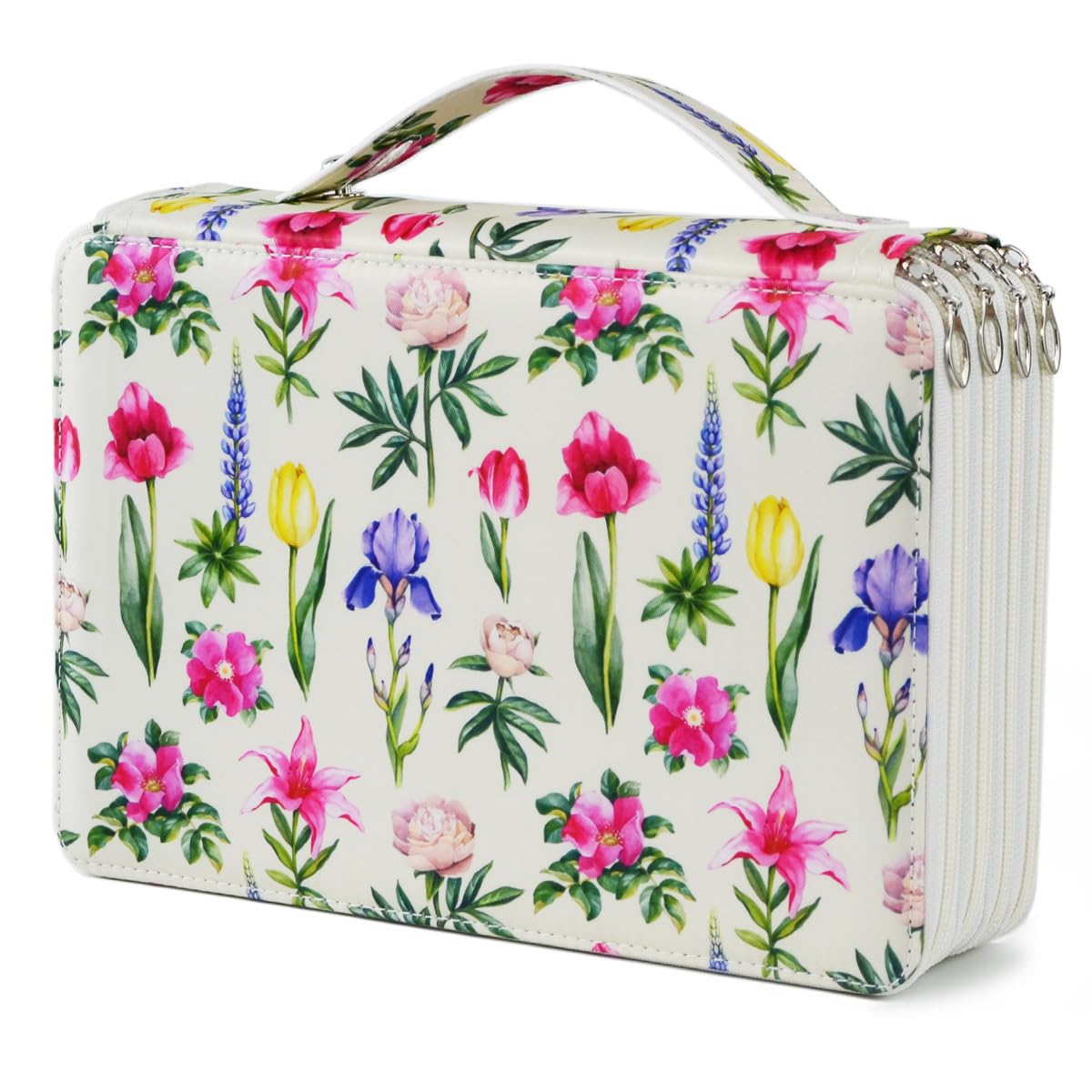 YOUNGCOL 200 Slots Colored Pencil Case Color Pencil Organizer Storage Large Capacity Pencil Case