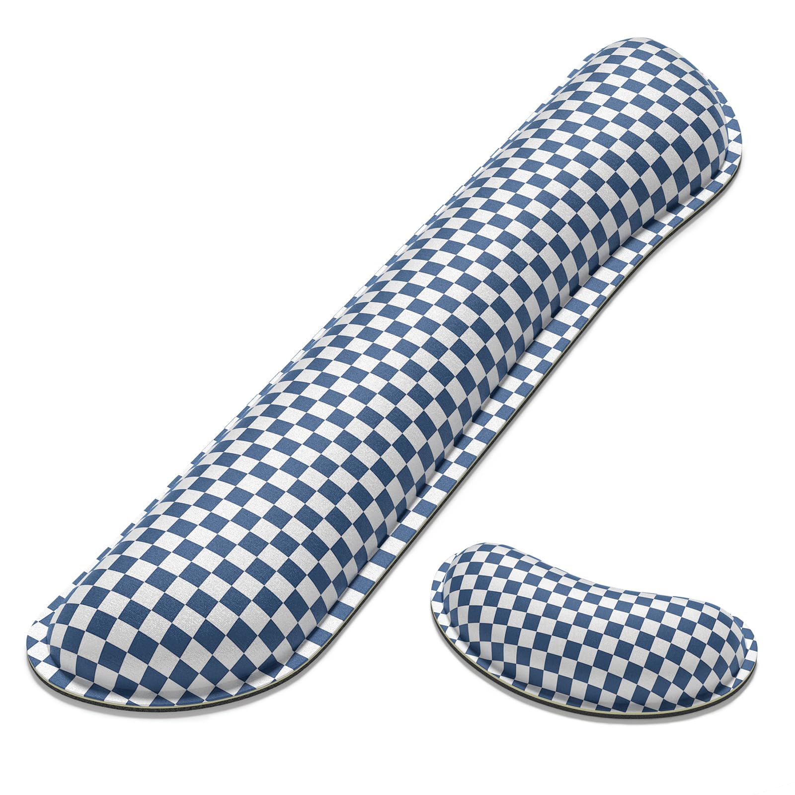 Dapesuom Enlarge Keyboard Wrist Rest, Memory Foam Wrist Cushion for Support, Cute Typing Pain