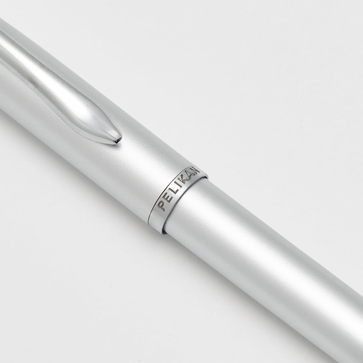 Pelikan Jazz Noble Elegance Ballpoint Pen Silver Metal Ballpoint Pen Refillable Elegant Writing