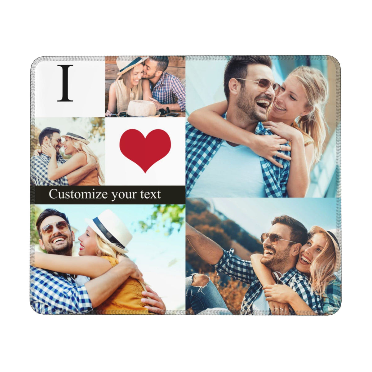 Custom Mouse Pad Personalized Photo Moues Pad with Your Image/Text for Office Gaming Computer Desk