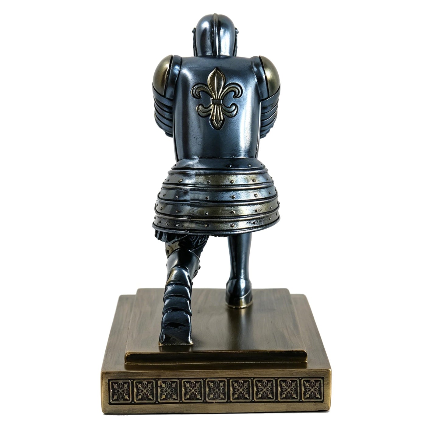 Soldier Executive Knight Pen Holder Personalized Desk Organizers Blue